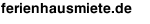 ferienhausmiete.de